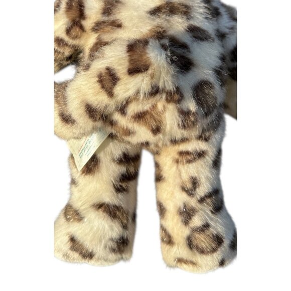 Build A Bear Sparkle Snow Leopard Plush Tinsel Fur Stuffed Support Pet Toy - Picture 5 of 16